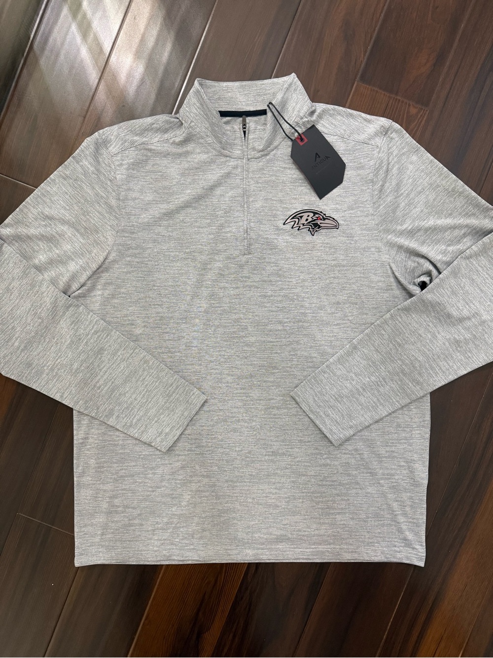 Antigua Baltimore Ravens Men’s Lightweight 1/4 Zip Pullover Jacket